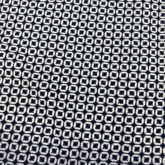 J. Jill Size Large Tall Pure Jill Ballet Sleeve Tunic True Navy Medallion Geo LT - Picture 10 of 10